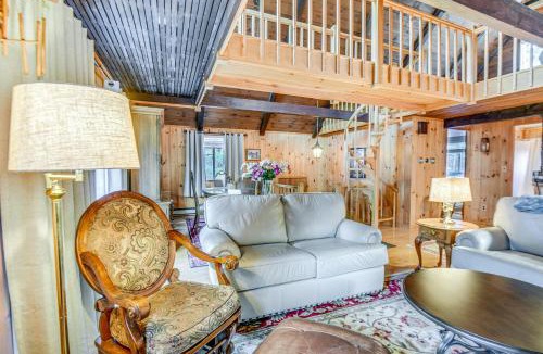 Chocorua Ski and Beach House | Charming Tamworth Cabin w/Grill & Fireplace