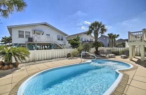 Ocean Isle Beach House | Coastal Retreat w/Double Deck & Ocean Views!