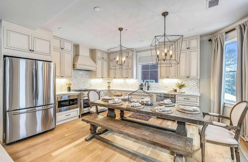 Egleston Square House | Contemporary Farmhouse-Style Retreat near T