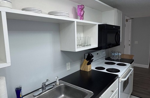 Mystic Apartment | Cozy Studio With Patio, with sleeper sofa in perfect Mystic CT