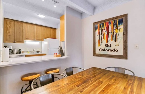 Frisco Condo | Creekside Haven | Hot Tub & Sauna Steps to Town!