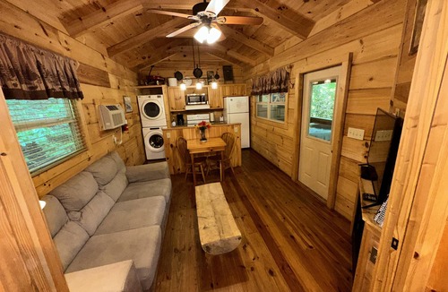 Candler Cabin | Cuddle Up and Relax - Hot Tub, Fireplace, View