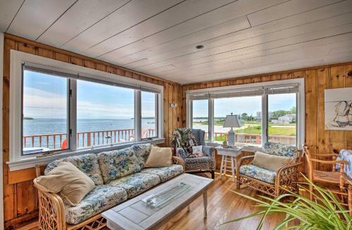 Wareham Center House | Deck & Beach Access: Waterfront Cape Cod Cottage
