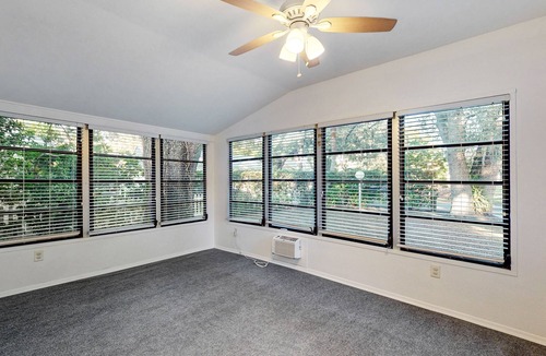 South Gate Ridge House | Dog-friendly home near the beach with screened pool, steam shower, AC, & W/D