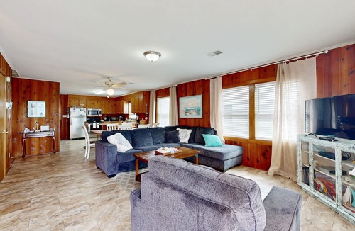 Holden Beach House | Dog-Friendly House Just Steps From Beach w/Free WiFi, Central AC, W/D, Patio