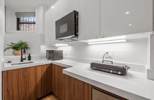 Fenway–Kenmore Apartment | Elegant Urban Loft + Spacious Open Layout | Suite 1