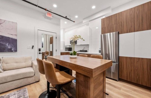 Fenway–Kenmore Apartment | Elegant Urban Loft + Spacious Open Layout | Suite 1