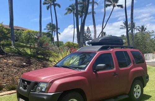 Kahului Condo | Epic Maui Camping - Affordable Adventure in Paradise SUV + gear