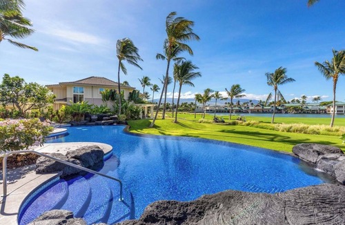 Waikoloa Village Condo | Fairways Villas at Waikoloa E4 Golf View 2 Bedroom
