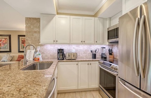 Siesta Key House | Firethorn 111 - 2 Bedroom Condo with Private Beach with lounge chairs & umbrella provided, 2 Pool.