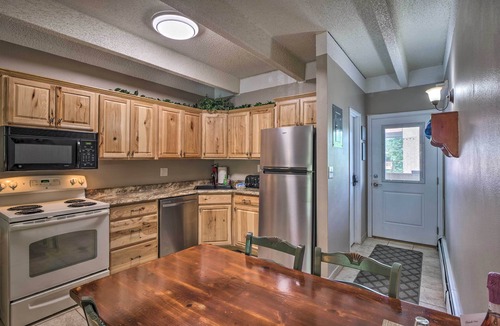 Frisco Apartment | Frisco Condo 2 Blocks to Main St: Year-round Fun!