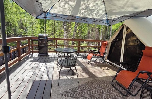 Susitna North RV Rental | Glamping in the trees