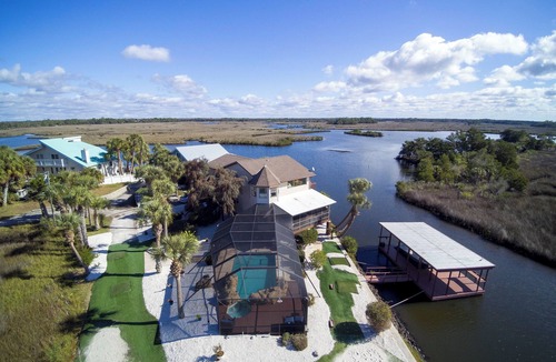 Woods N Waters House | Golden River Lodge - Sunset and River Views from almost every window!
