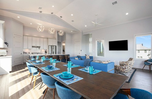 Port Bolivar House | Grandeur beach house with on-site pool, gulf views, and private beach access