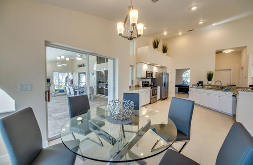 Pelican Villa | Great water views, large pool deck, house with pool table and lots of comfort