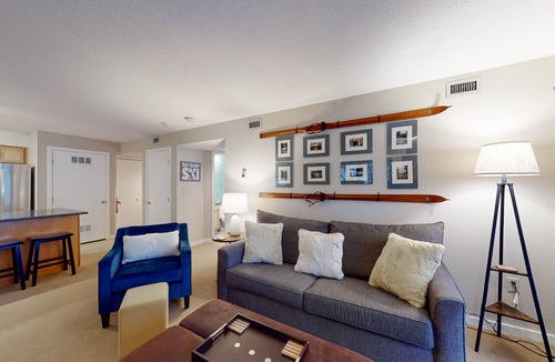 Ludlow Condo | Ground Floor ski-in/out condo, full kitchen & high-speed WiFi