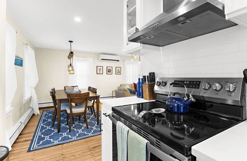 Stonington Apartment | Historic Home for 7: Walk to Beach, Pets & Family