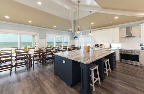 Holden Beach House | Hobbs Realty - Luxury Oceanfront Home w/Heated Pool, Game Room, and Elevator