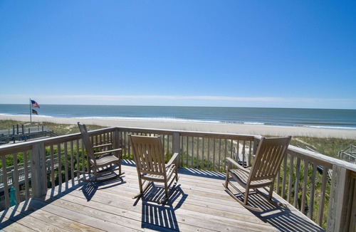 Holden Beach House | Hobbs Realty - Oceanfront home w/Private Pool, Luggage Lift, and Hot Tub