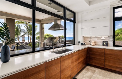 Kahaluu-Keauhou House | "Iron Man Available" Private Oceanfront Villa W/detached Ohana and Private Pool