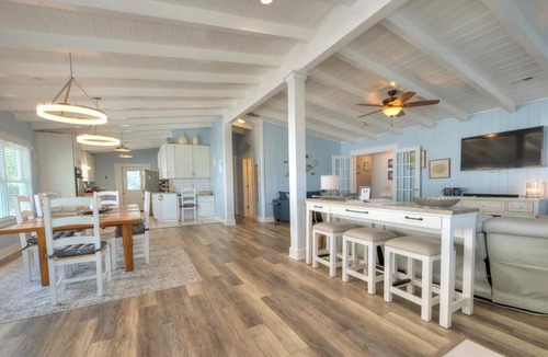 Long Beach House | Isle Be Seaing You: Pool, Hot Tub, Beach Walk