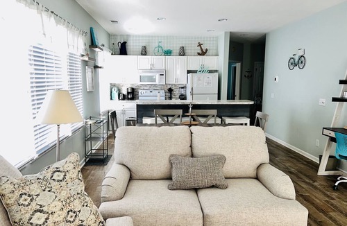 Sea Trail Condo | It's a beautiful time to visit! Golf course, 3rd floor, elevator, pet friendly!