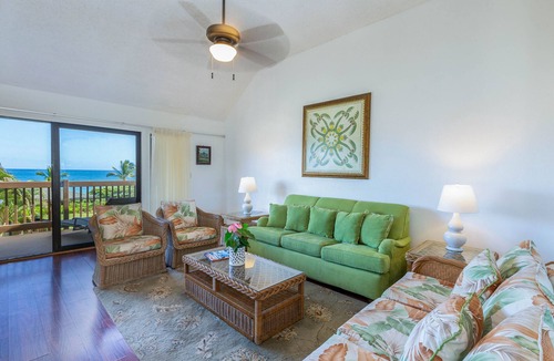 Lihue Condo | Kaha Lani Resort #311, Great Ocean and Sunrise Views, Steps to Sandy Beach