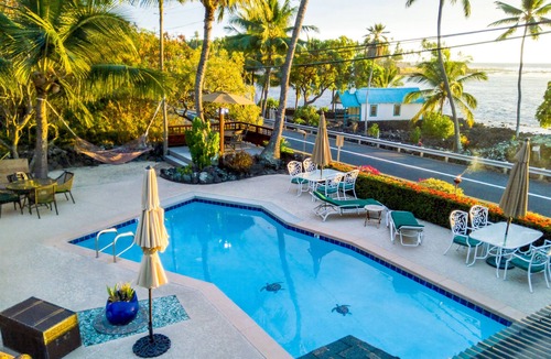 Kahaluu Bay Condo | Kahaluu Bay Across from Snorkel Beach - Awesome Ocean View