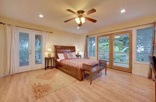 Holualoa Apartment | Lanai + Ocean Views: Secluded Holualoa Retreat!