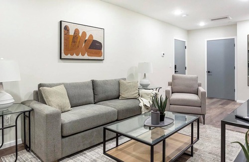Spruce Hill Apartment | Landing | Chic 2BD, Clubhouse, Gym