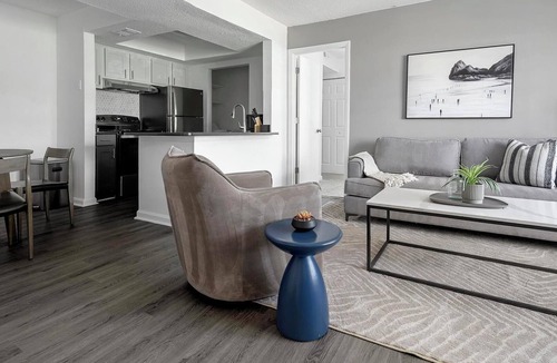 Winston - Salem Apartment | Landing | Modern 2BD, Pool, Gym
