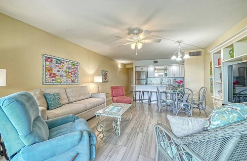 Longboat Key Apartment | LaPlaya 103A- Enjoy the peaceful, beach just a shell's throw from your door.