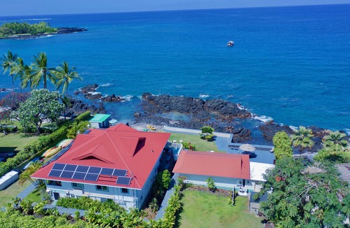 Honaunau-Napoopoo House | Lawai'a Sea Lodge Cottage - Ocean Front - Hosted - KAYAKS INCLUDED