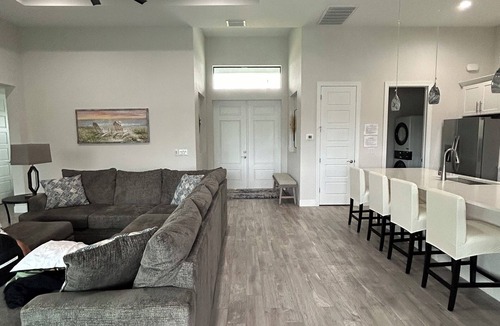 Burnt Store House | Luxurious home 4 king beds + 2 roll away twin beds, 3 full baths. pool w/heater
