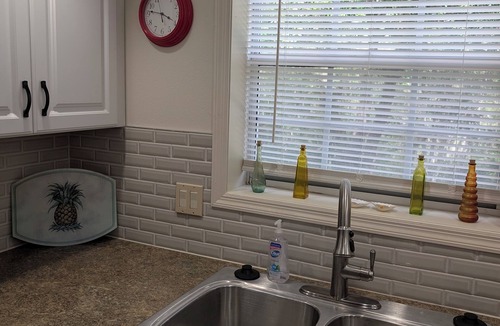 Lutz Condo | Luxury 1BR King Condo, Screened Lanai, Pond Views - Clothing Optional