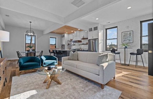 Lillington Apartment | Luxury Downtown Loft -Walk to Dining-Near Campbell & Ft. Bragg