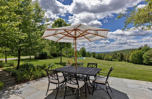 West Hartford House | Luxury estate on 17 acres with private pool, pond, gym, game room & views