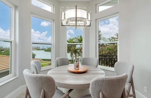 Bonita Springs House | Luxury Waterfront Retreat - 6BR, Heated Pool, Walk to Beach