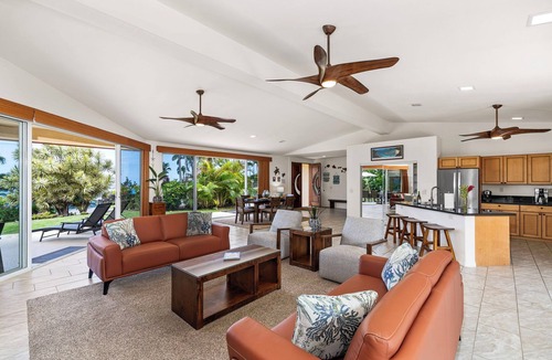 Kahaluu-Keauhou House | Maile Hale: Private Oceanview Retreat w/AC, Near Beaches & More
