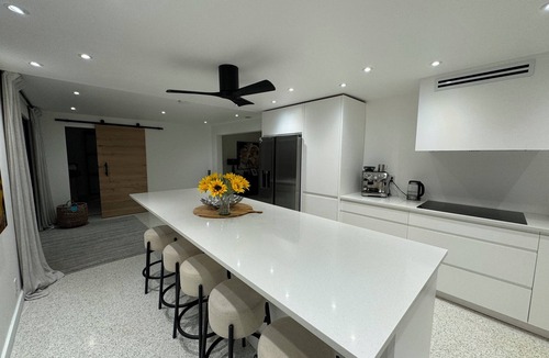 South Gate Ridge House | Minutes from Siesta Key, Heated saltwater pool with fabulous pool deck.