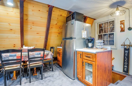 West Dover Cabin | Moments to Mount Snow: Idyllic A-Frame Cabin