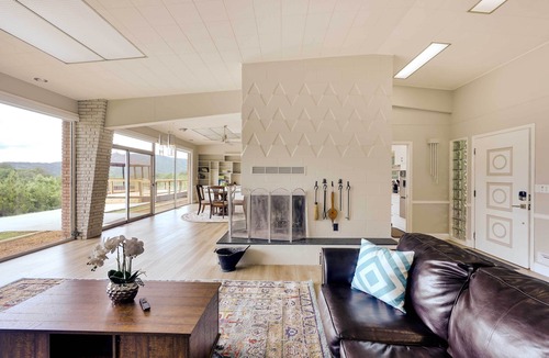 Copperhill Cottage | Mountain View + Fire Pit: Modern Copperhill Home