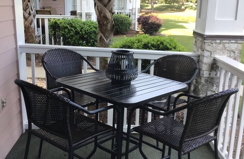 Central Myrtle Beach Condo | Myrtlewood 2BR 1st Floor, end unit, WiFi, pool, Cal Ripken & Oct renters welcome