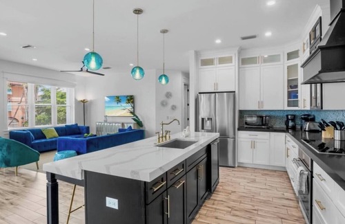 Bradenton Beach House | New! Beautiful beach house with heated Pool & Spa!