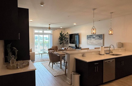 Rehoboth Beach Condo | NEW Designer Coastal Condo - Sleeps 8 -Close to Downtown Rehoboth Next to Dining