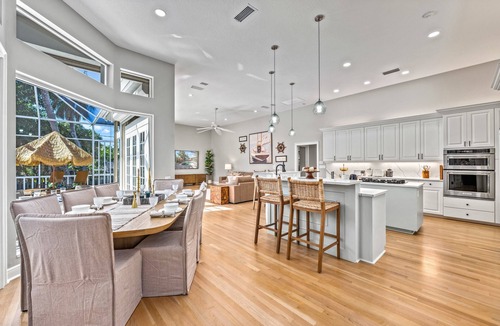 Ringling Estates House | NEW! Dolce Vita Luxury Escape | Saltwater Pool, Spa & Walk to Beach & St. Armands Circle