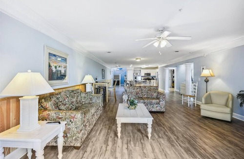 Crescent Beach Condo | Ocean Blvd Luxury Villas 205, Pool & Hot Tub