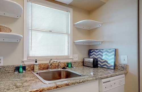 Surfside Beach Condo | Oceanfront ocean view condo with private W/D & central AC - walk to everything