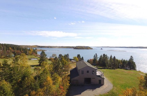 Eastport House | On the top of ledge overlooking Cobscook Bay
