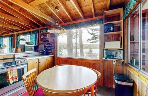Mount Desert Cabin | Peaceful 2BR Lakefront Cabin w/New Dock